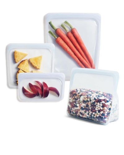 Stasher Reusable Silicone Food Storage Bags for eco-friendly storage